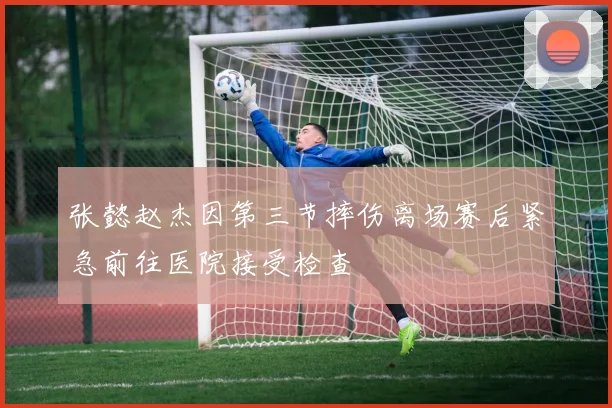 张懿赵杰因第三节摔伤离场赛后紧急前往医院接受检查